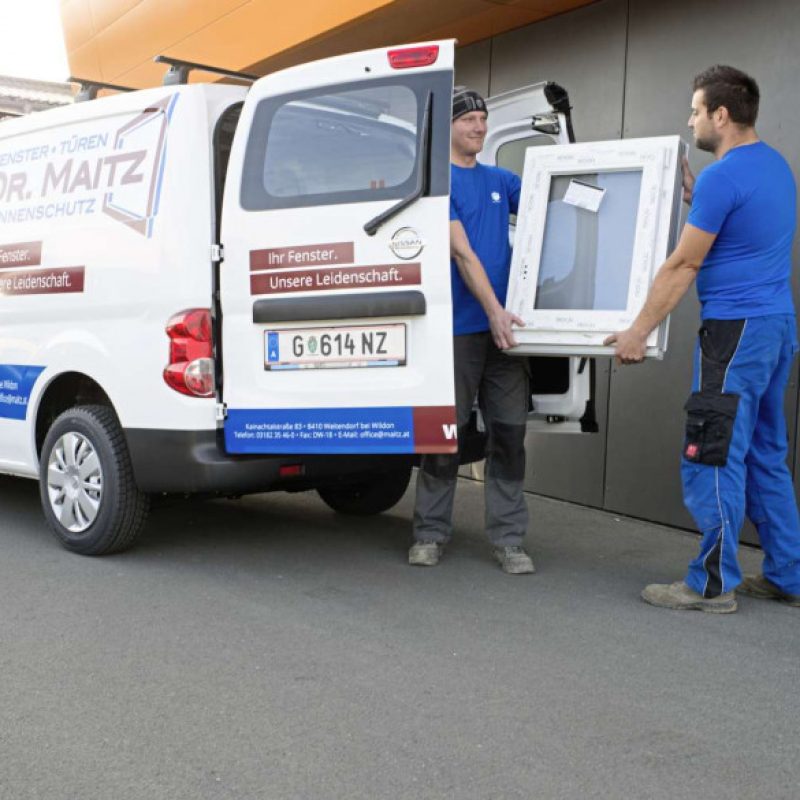 Lieferung und Montage